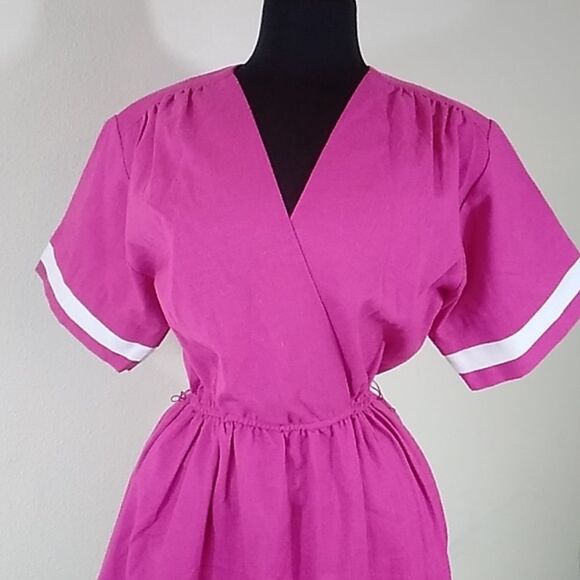 Vintage Charles Alan Made In USA Women Dress Size 10 - Picture 9 of 16